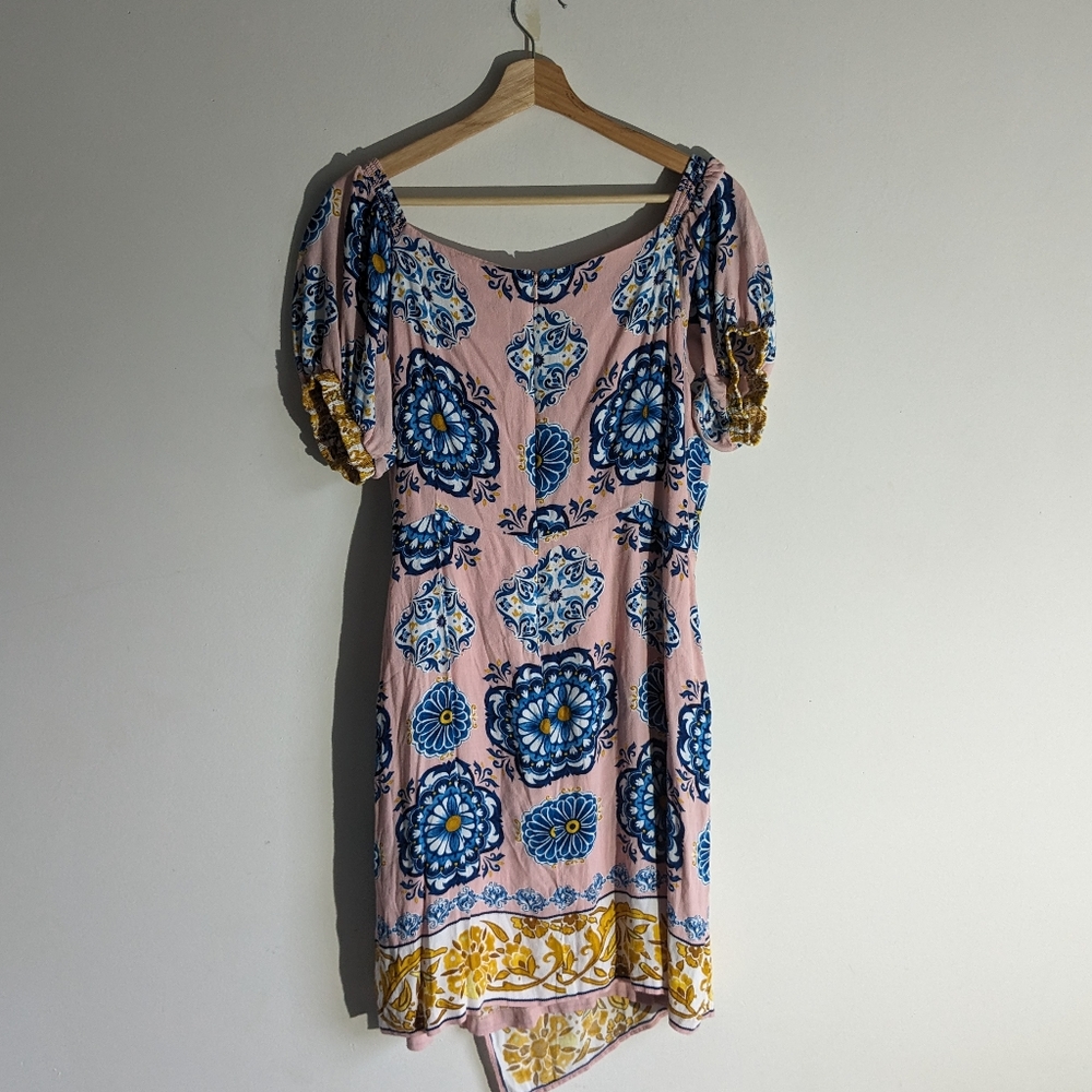 Maeve Floral Mini Dress - size 16 - Picture 3 of 10